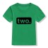 Urodzinowa koszulka dziecięca B1578 zielony