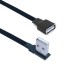 USB 2.0 M / F lapos hosszabbító kábel 3