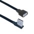 USB 2.0 M / F lapos hosszabbító kábel 4