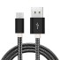 USB-auf-Micro-USB-Datenkabel K492 schwarz