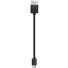 USB-auf-Micro-USB-Ladekabel 25 cm schwarz