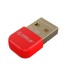USB bluetooth 4.0 přijímač červená