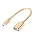 USB-C-auf-USB-2.0-Adapter golden