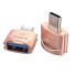 USB-C - USB 2.0 K10 átalakító rózsaszín