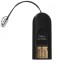 USB-C / USB čítačka Micro SD pamäťových kariet K907 čierna