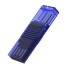 USB-C / USB čtečka Micro SD paměťových karet modrá