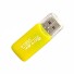 USB čítačka Micro SD pamäťových kariet K889 žltá