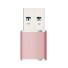 USB čtečka Micro SD paměťových karet K890 růžová
