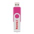 USB flash disk 32GB tmavo ružová