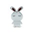 USB flash disk králíček stříbrná