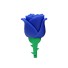 USB flash disk ve tvaru růže modrá