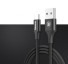 USB-Kabel mit LED-Licht Typ C J1635 schwarz