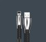 USB - Micro USB / USB-C / Lightning K577 adatkábel fekete