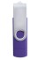 USB + mikro USB pendrive lila