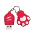 USB pendrive 2.0 J28 piros