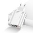 USB sieťový adaptér Quick Charge K702 biela