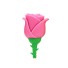 USB-Stick in Form einer Rose rosa