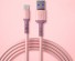 USB-/USB-C-Datenkabel K609 rosa