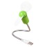 USB ventilátor A2993 zöld