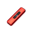 USB zapaľovač odolný proti vetru červená