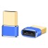 USB-zu-USB-C-Adapter blau