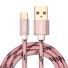 USB-zu-USB-C-Datenkabel K491 rosa