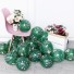 Vánoční balónky 30 ks zelená