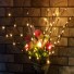 Vánoční dekorační větve světle žlutá