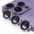 Védőüveg az iPhone 11 Pro Max hátsó kamerájához lila
