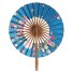 Ventilator pliabil japonez albastru