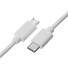 Verbindungskabel USB-C auf Micro USB M/M 1 m weiß