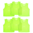 Vesta sport care distinge culoarea Set tricouri distinctive Tricou sport distinctiv pentru copii 6 buc verde