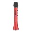 Vezeték nélküli karaoke mikrofon piros