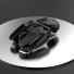 Vezeték nélküli újratölthető H11 egér fekete