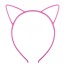 Világító party fejpánt macskafülekkel 2 db rózsaszín