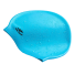 Vodotěsná vysoce elastická plavecká čepice pro muže a ženy Vybavení pro plavce Silikonová čepice do bazénu s ochranou uší Unisex světle modrá