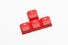 Vyměnitelné herní klávesy K428 červená
