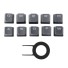 Vyměnitelné klávesy do klávesnice K391 šedá