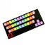 Vyměnitelné klávesy do klávesnice K395 fialová