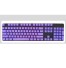 Vyměnitelné klávesy PBT, 108 kláves fialová