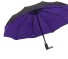 Vystreľovací dáždnik plne automatický tmavo fialová