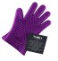 WALFOS silikónová grilovacie rukavice fialová