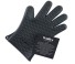WALFOS silikónová grilovacie rukavice sivá