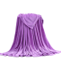 Warme Flanelldecke 100 x 150 cm hellviolett