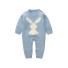 Warmer Overall für Kleinkinder T2591 hellblau