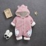 Warmer Overall für Kleinkinder T2595 rosa