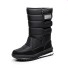 Wasserdichte Herren-Winterstiefel J2212 schwarz