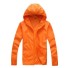 Wasserdichte Herrenjacke F1254 orange