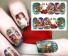 Weihnachtliche Nagelsticker 6