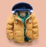 Winter-Daunenjacke für Jungen J2531 gelb